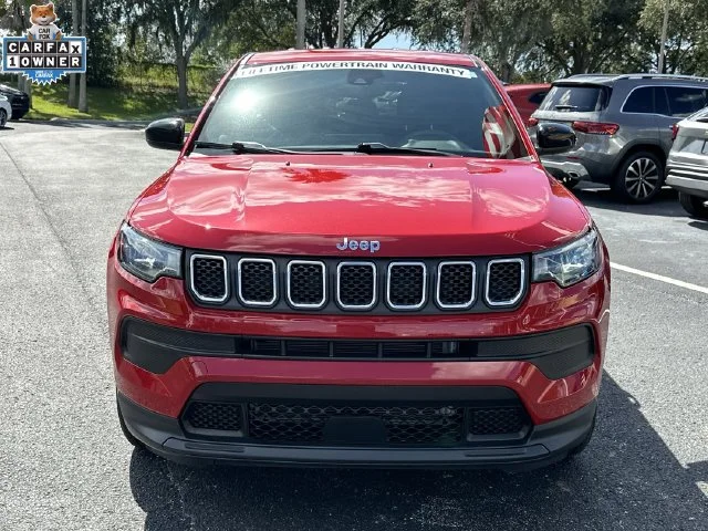 Used 2023 Red Jeep Sport 4x4 image 2
