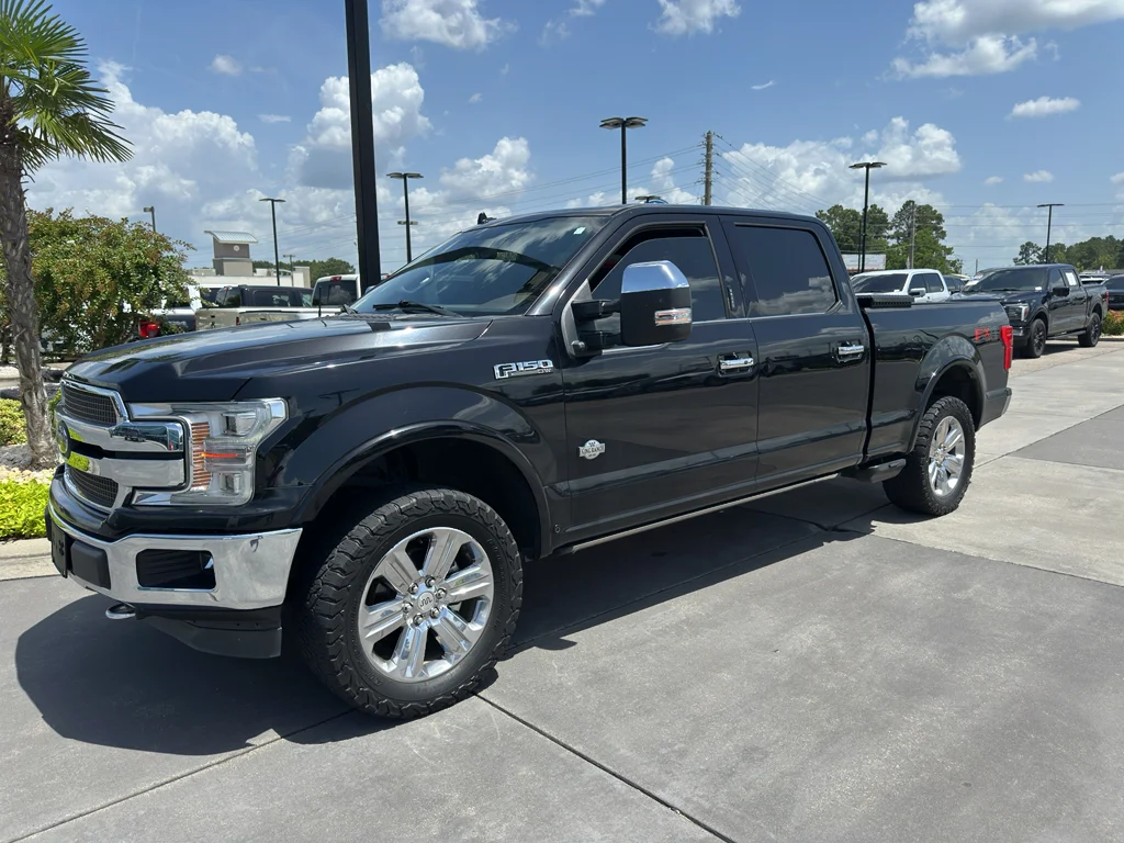 Used 2019 Agate Black Metallic Ford King Ranch image 1