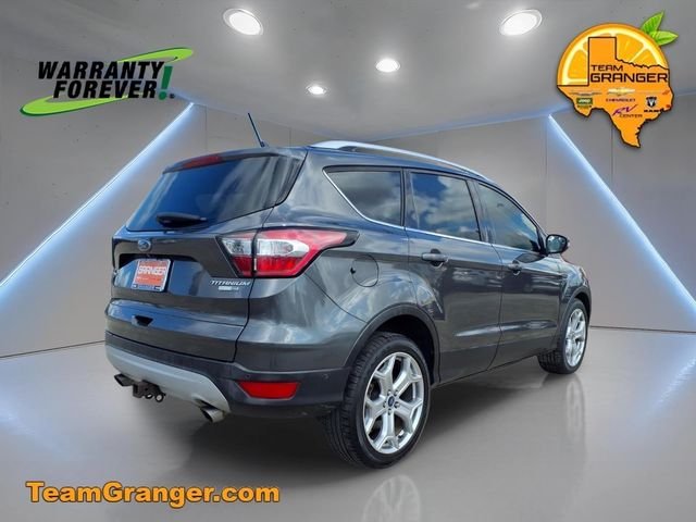 Used 2018 Ford Escape Titanium with VIN 1FMCU9J99JUA54101 for sale in Orange, TX