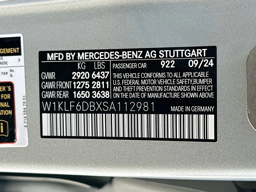 Certified Used 2025 Cirrus Silver Metallic Mercedes-AMG E 53 AMG® image 33