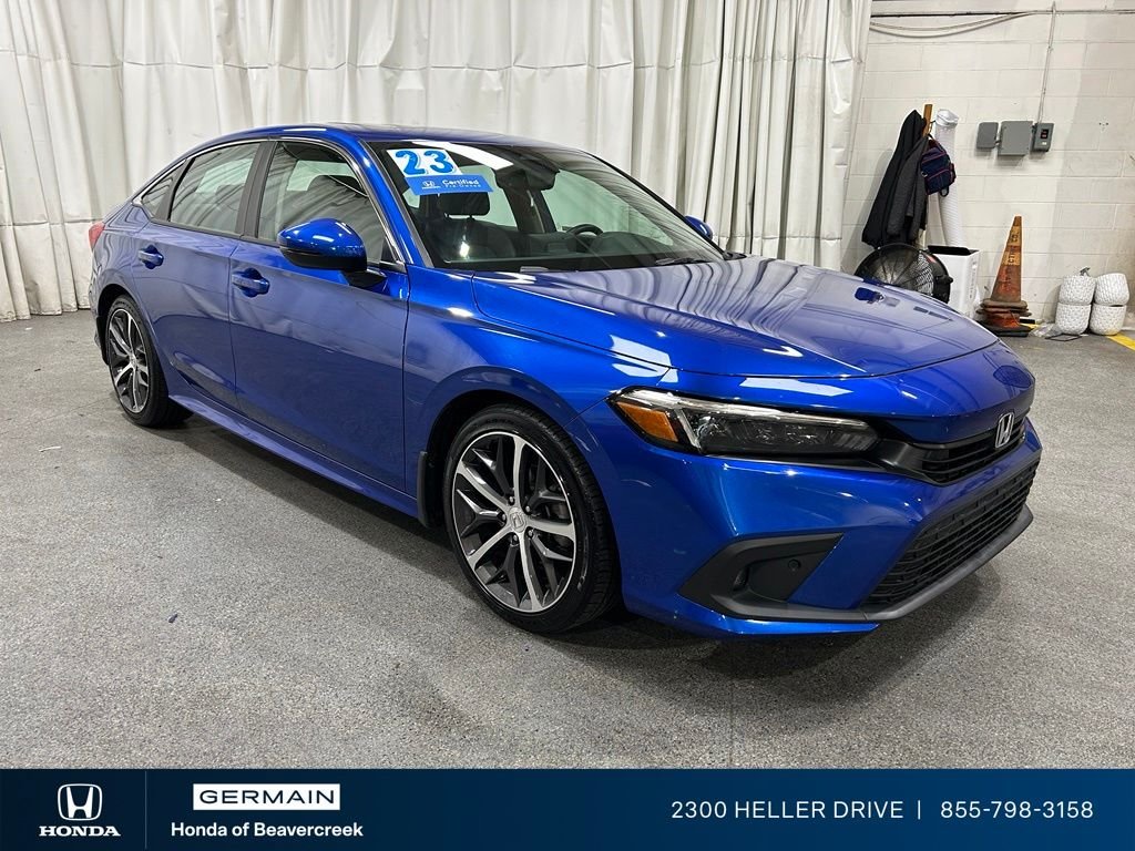 Used 2023 Aegean Blue Metallic Honda 1.5T 4D TOURING image 2