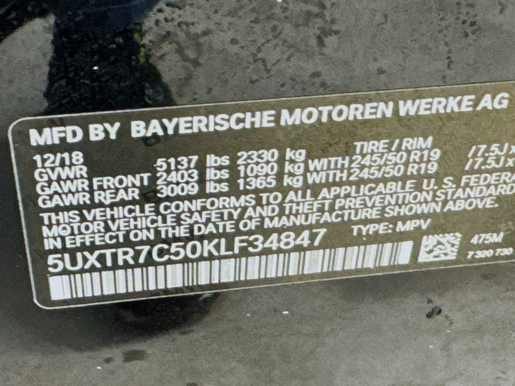 Used 2019 Black Sapphire Metallic BMW sDrive30i image 44