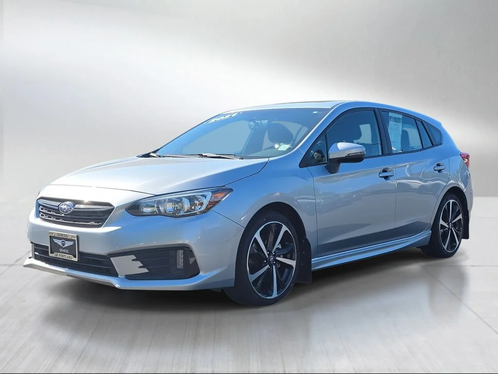 Used 2021 Ice Silver Metallic Subaru Sport image 7