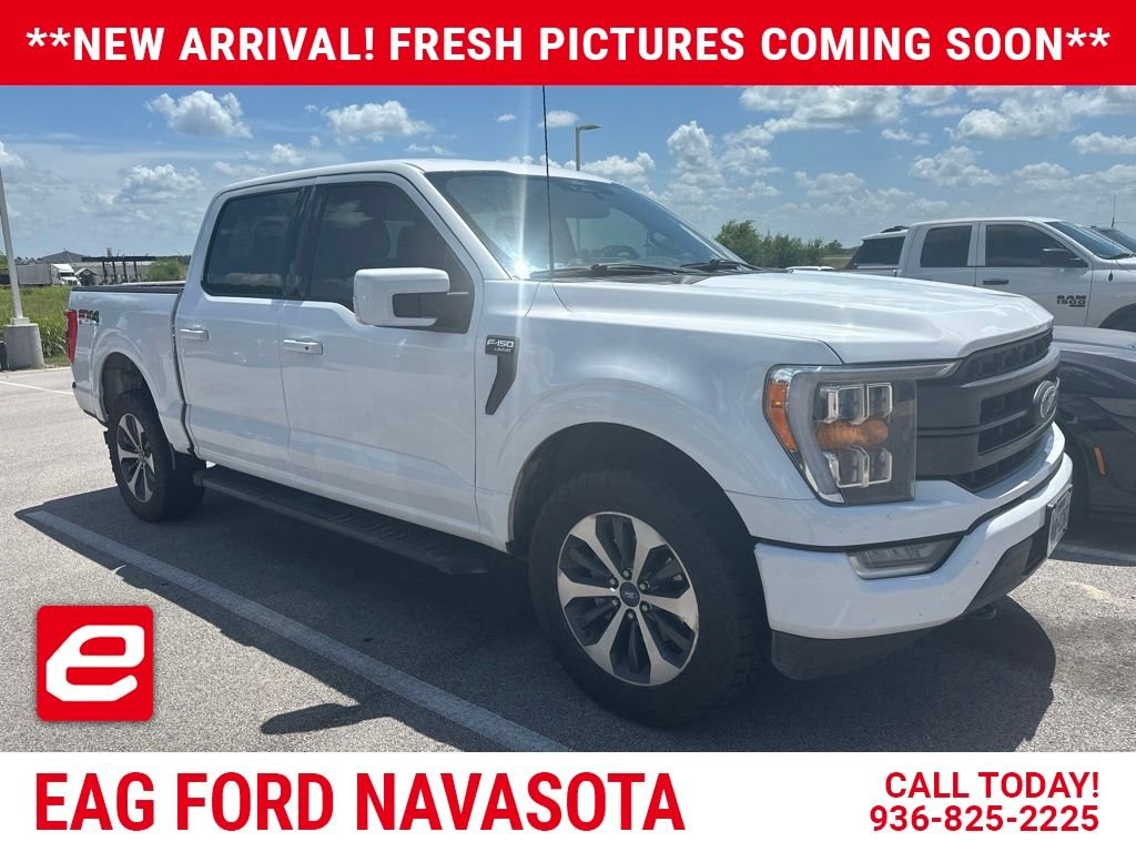 Used 2022 Oxford White Ford Lariat image 1