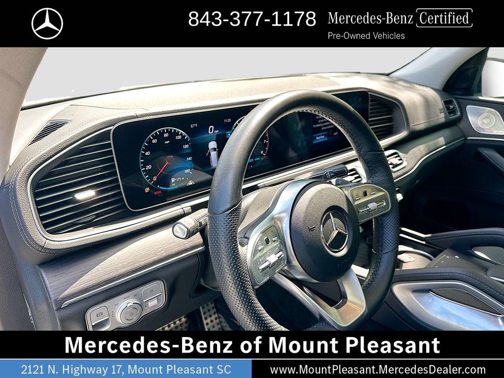 Certified Used 2023 White Mercedes-Benz GLS 580 image 9