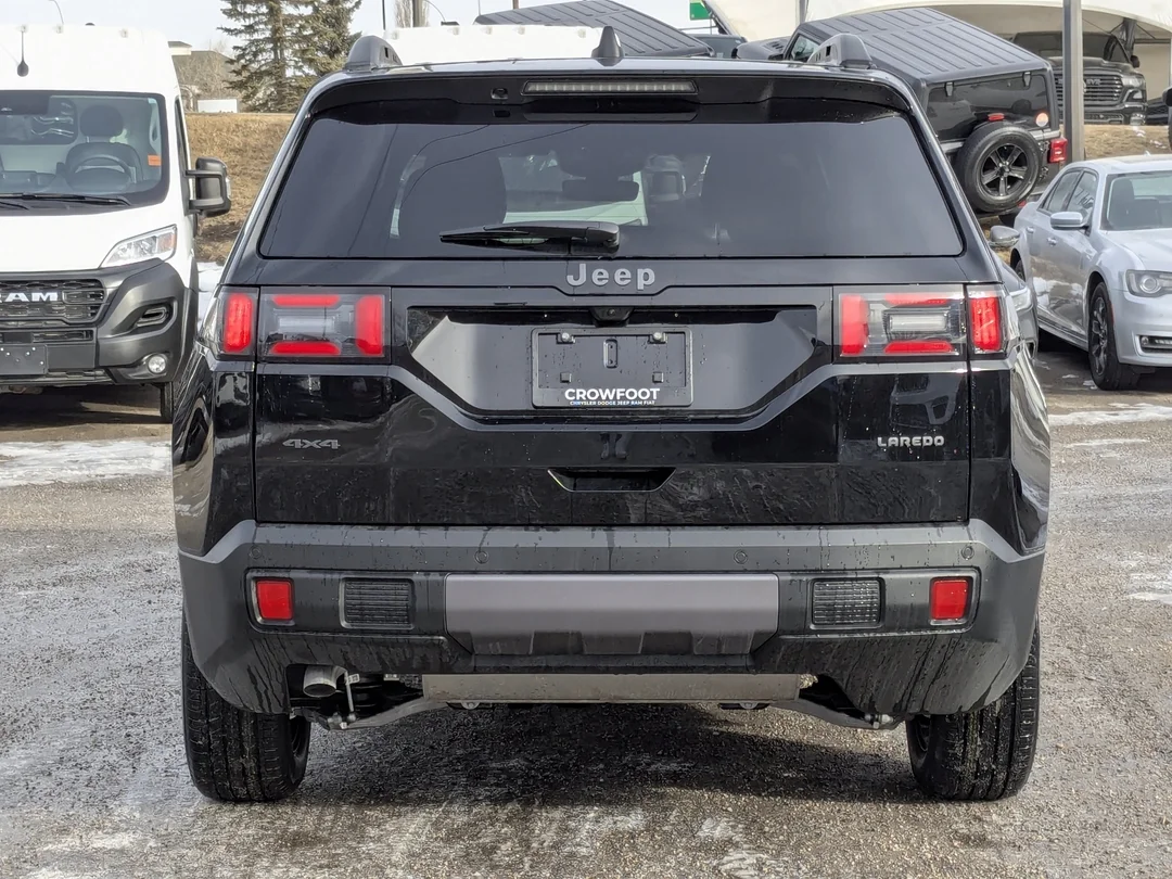 New 2026 Black Jeep Laredo - - 4x4 - Pkg 23F - Diamond Black Paint - Compact Spare - 1.6L Turbo Hybrid & More! image 7