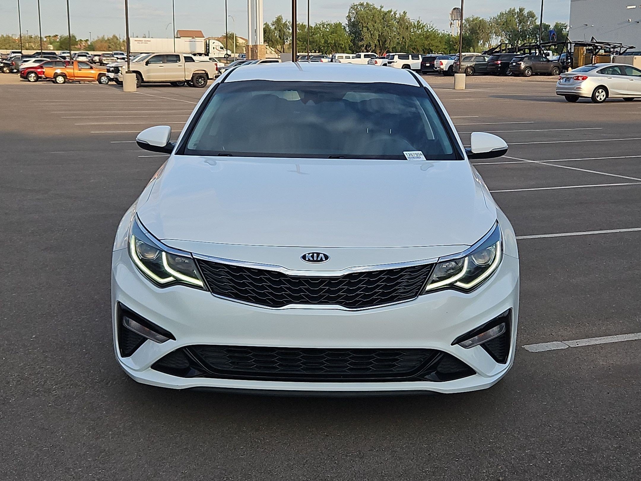Certified Used 2020 White Kia LX image 8