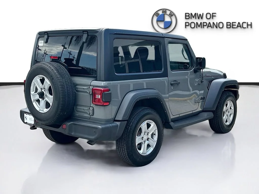 Used 2022 Sting-Gray Clearcoat Jeep Sport S image 7