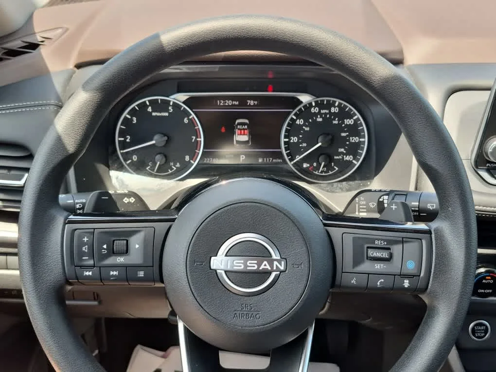 Used 2023 Pearl White Tricoat Nissan SV image 16