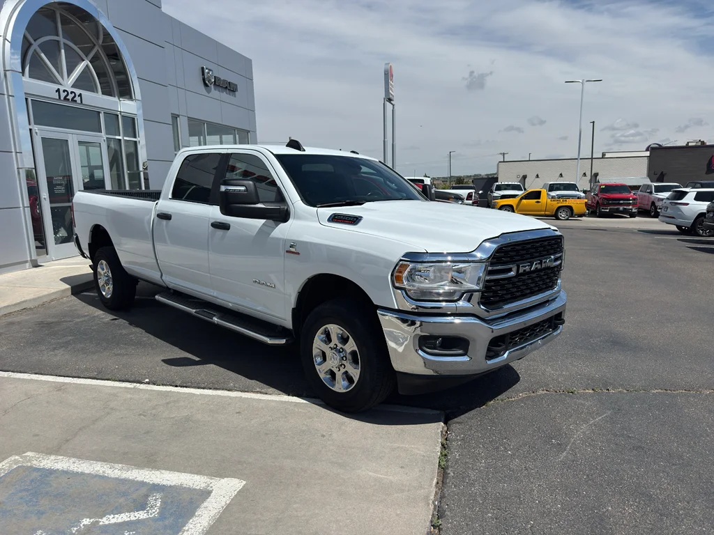 Used 2024 Bright White Clearcoat Ram Big Horn image 7