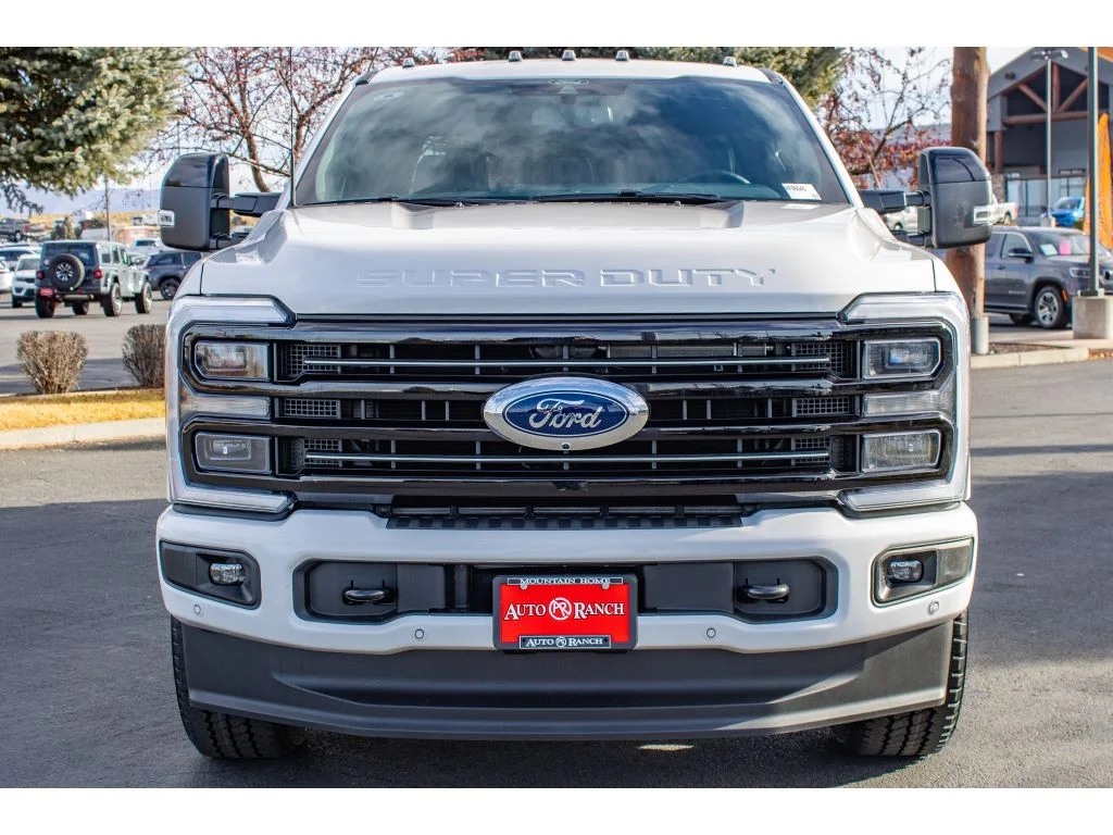 New 2026 Star White Metallic Tri-Coat Ford F-350® Platinum® image 3