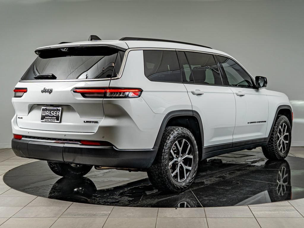 Used 2024 Bright White Clearcoat Jeep Limited image 5