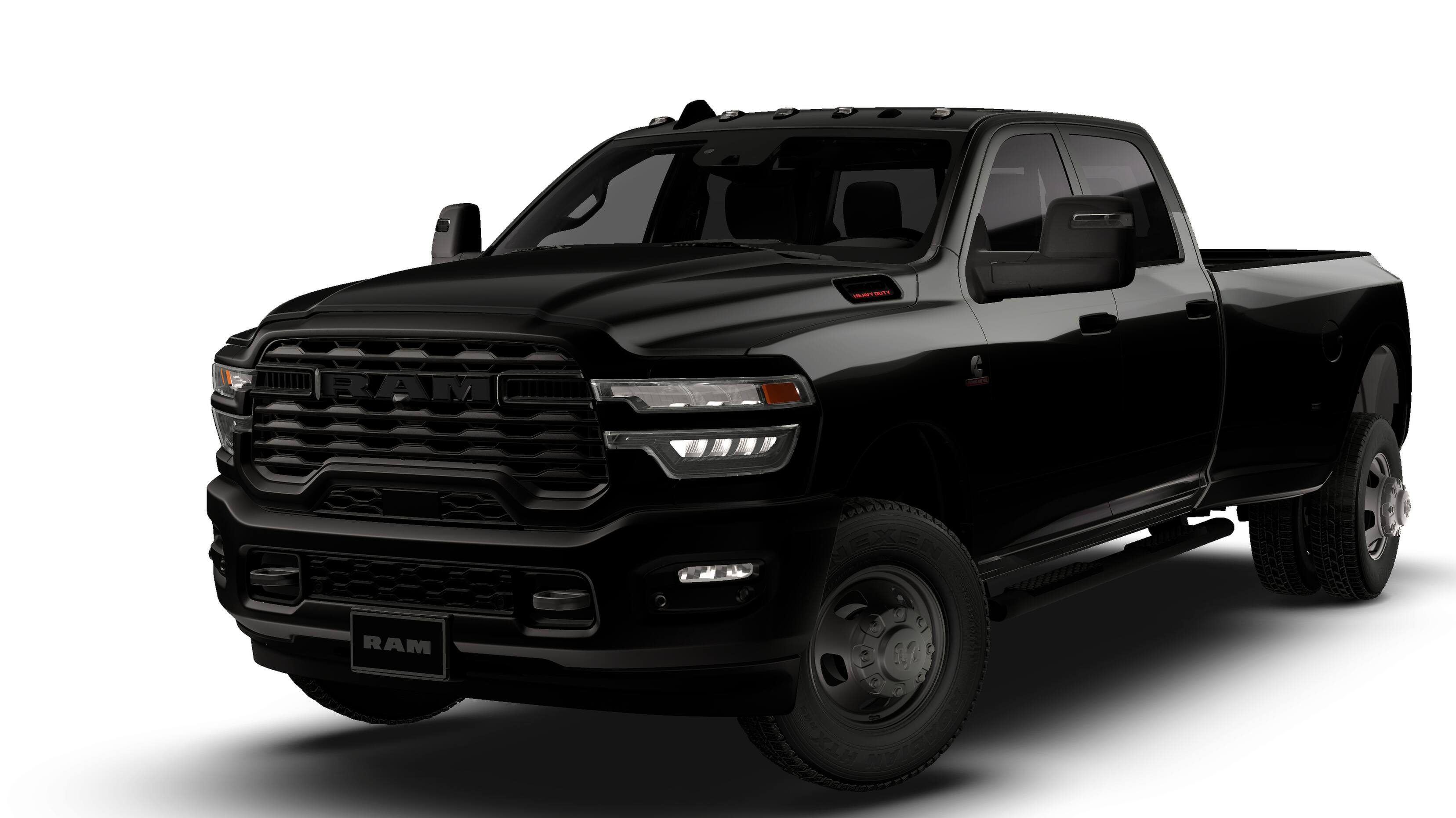 New 2027 Diamond Black Crystal Pearl-Coat Exterior Paint RAM TRADESMAN image 27