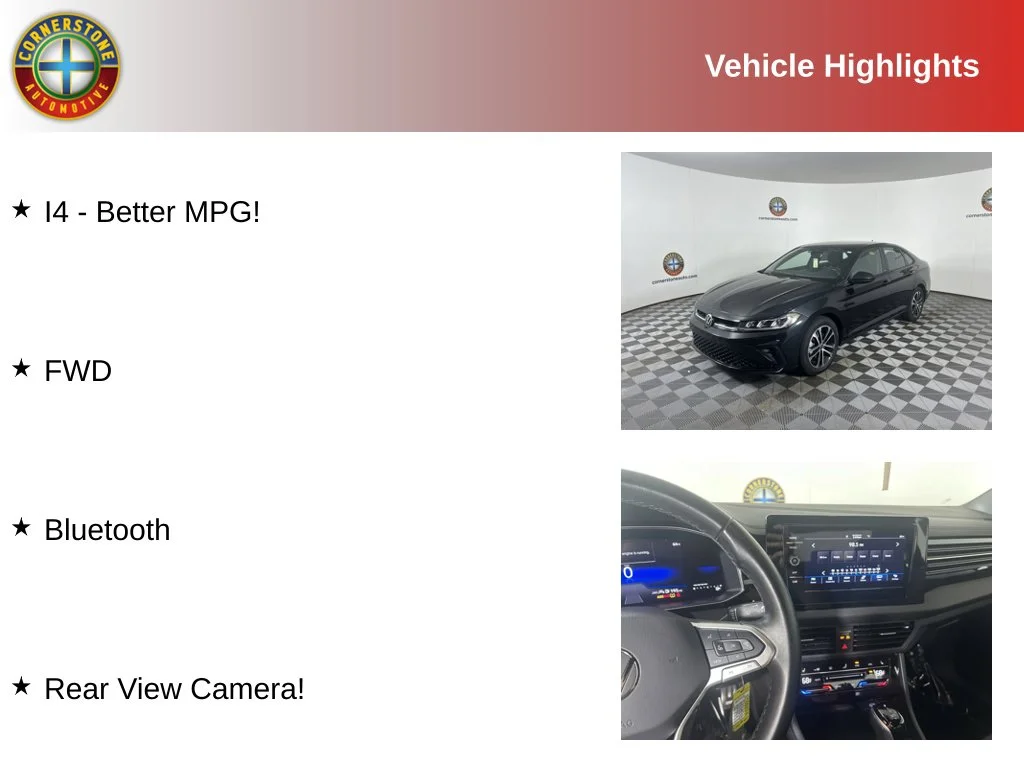 Used 2025 Volkswagen Jetta Sport with VIN 3VWBX7BU6SM005309 for sale in Elk River, Minnesota