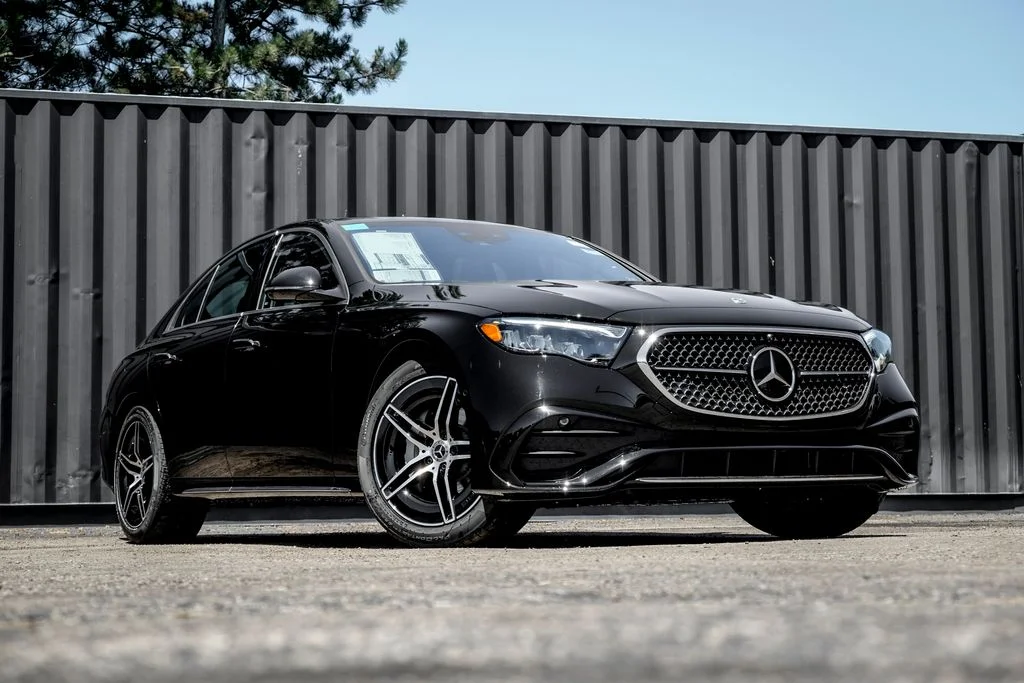 New 2026 Black Mercedes-Benz E 350 image 1
