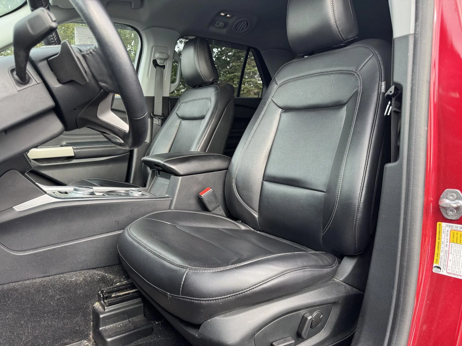 Used 2020 Rapid Red Metallic Tinted Clearcoat Ford XLT image 3