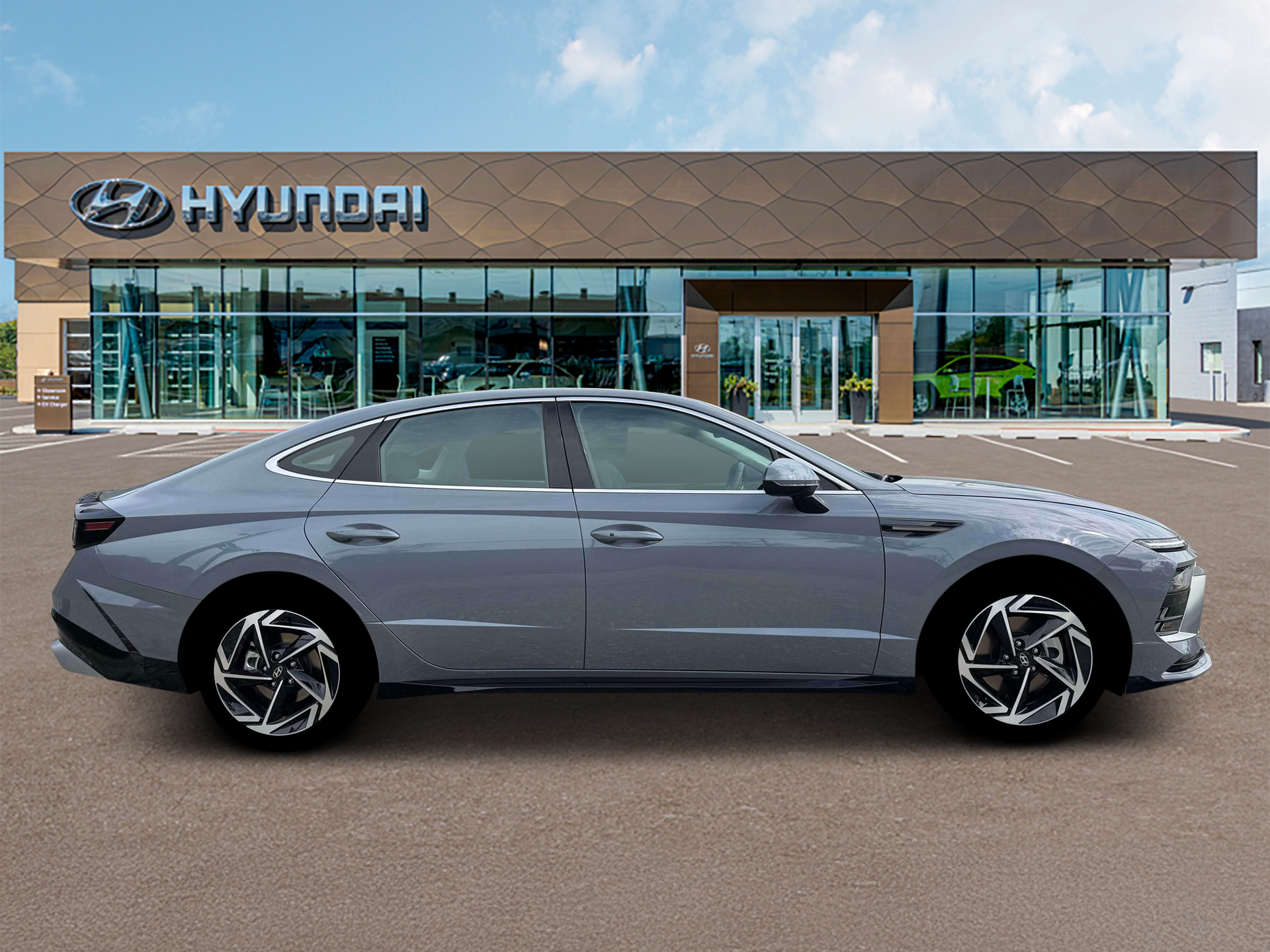 New 2026 Transmission Blue Hyundai SEL Sport image 9