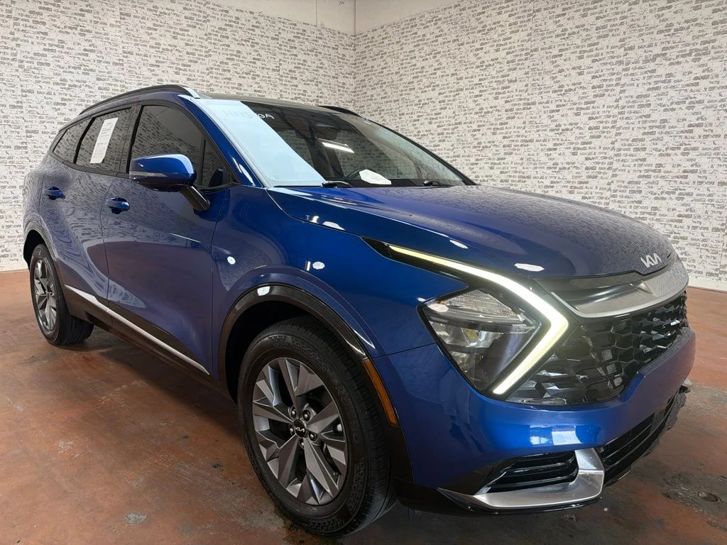 Used 2023 Sapphire Blue Kia SX image 1