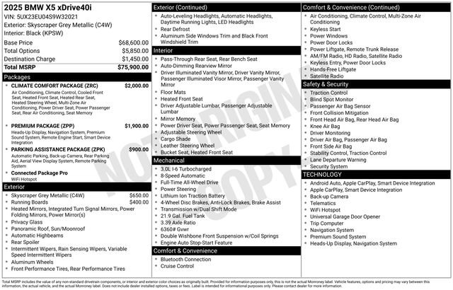 2025 BMW X5 40i - Photo 6