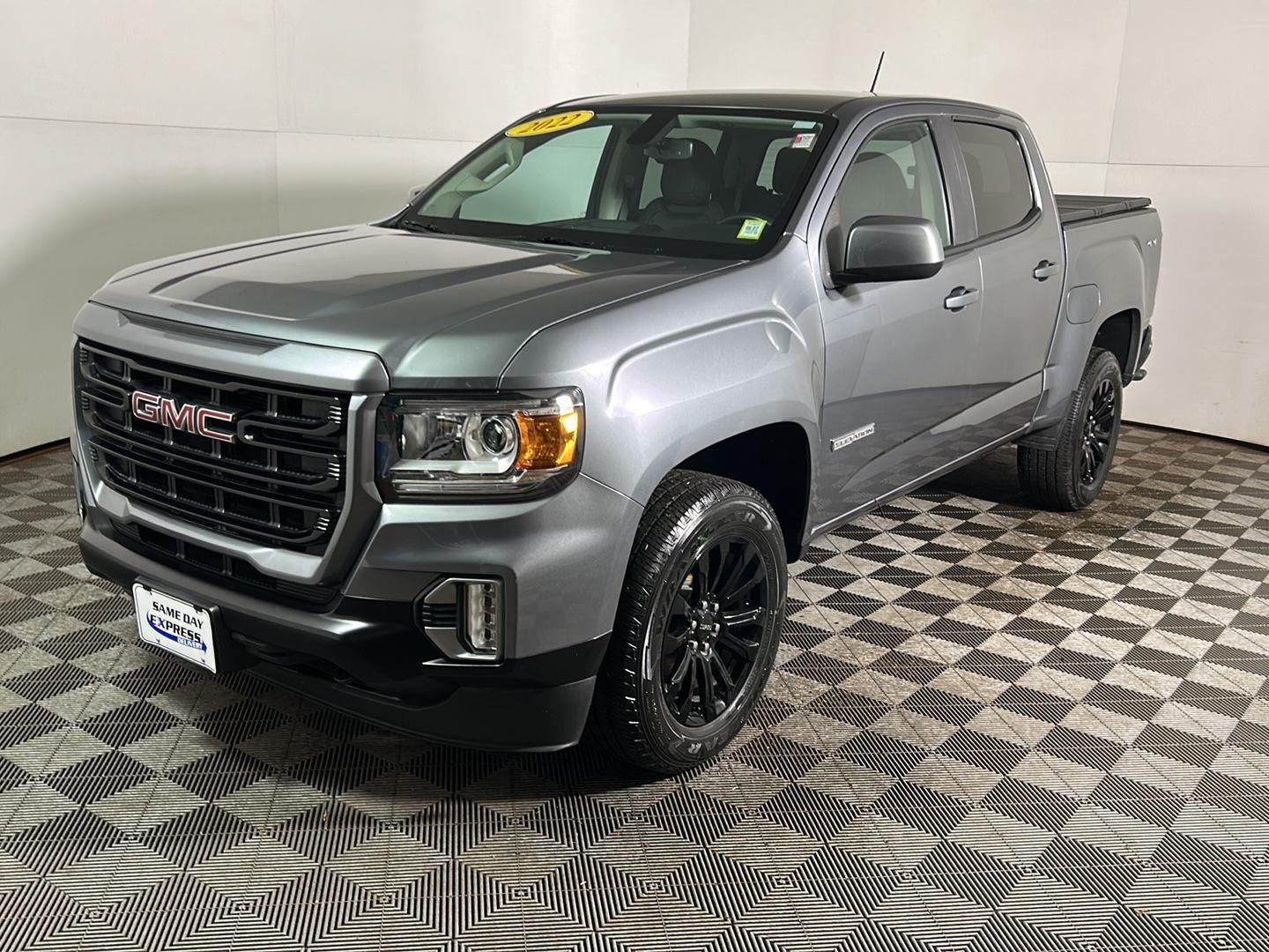 Used 2022 Satin Steel Metallic GMC 4WD Elevation image 10