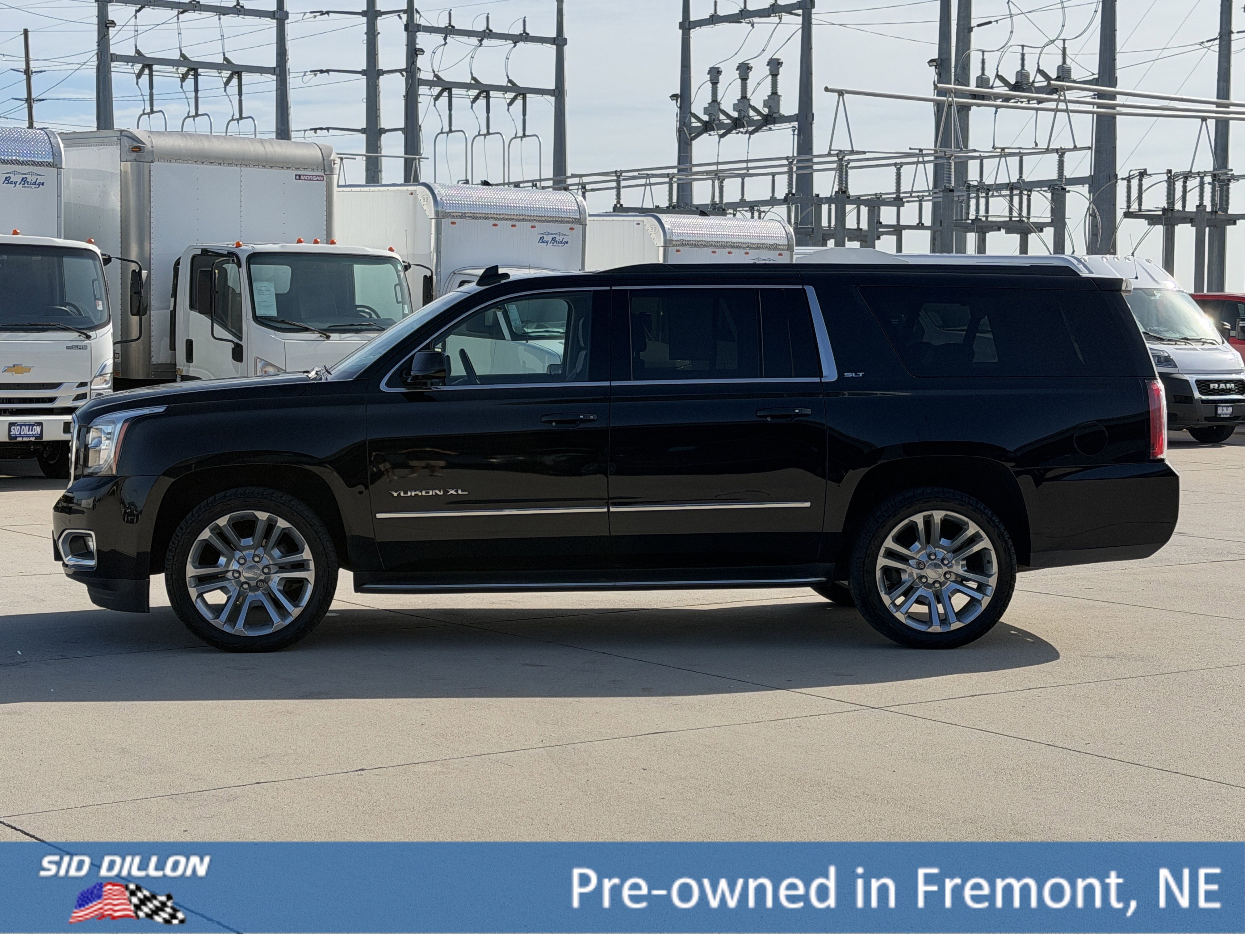 Used 2018 ONYX BLACK GMC SLT image 9