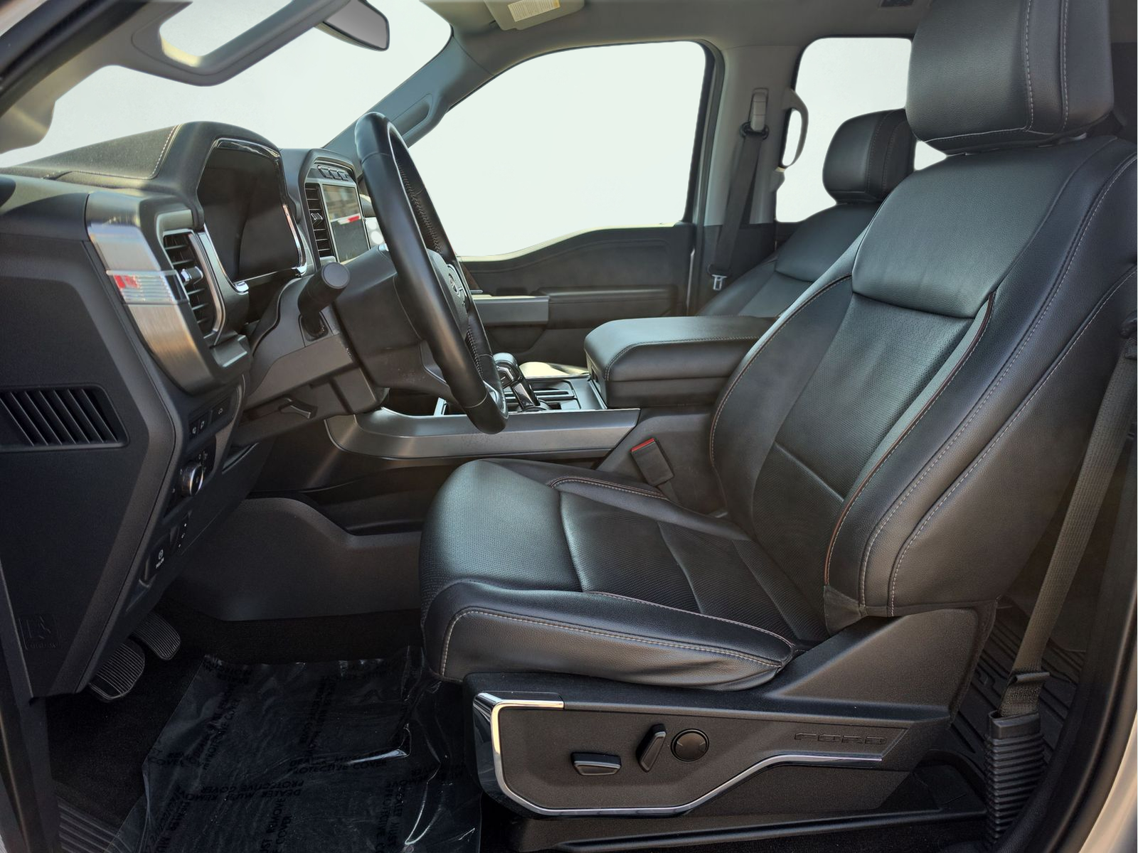 Used 2022 Iconic Silver Metallic Ford Lariat image 9