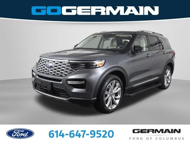 Certified Used 2022 Carbonized Gray Metallic Ford Platinum image 1