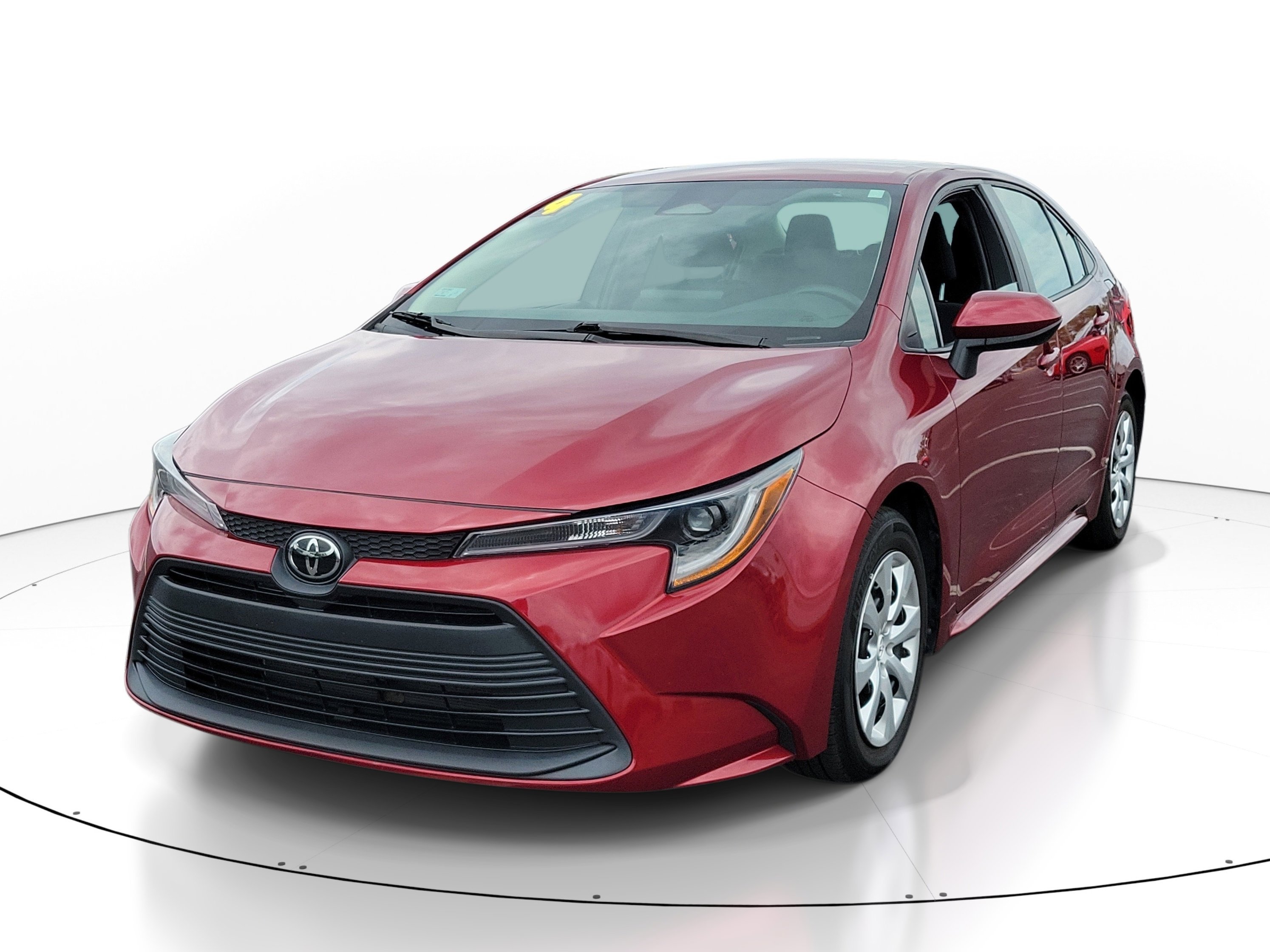 Used 2024 Ruby Flare Pearl Toyota LE image 2