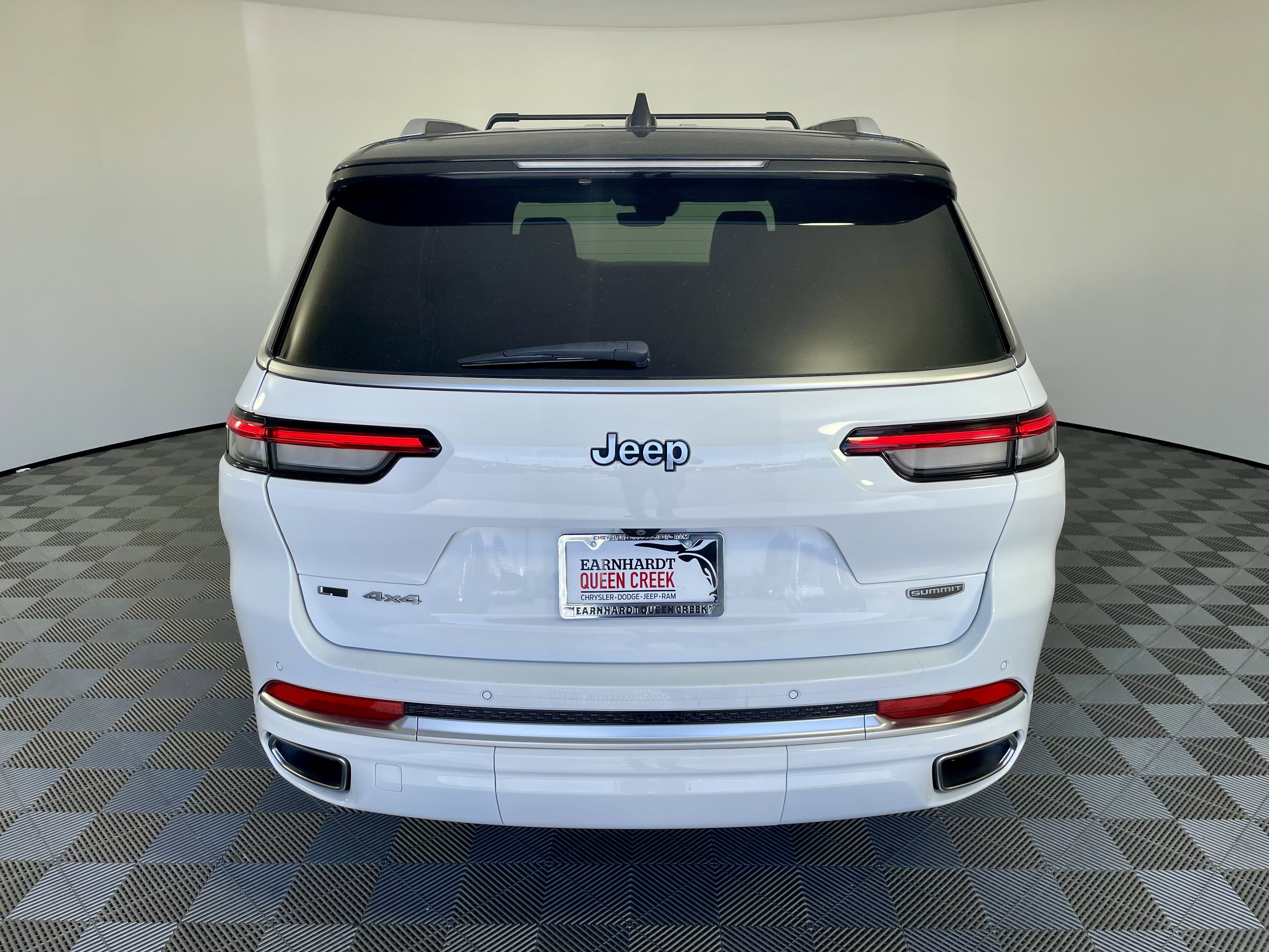 Certified Used 2022 Bright White Clearcoat Jeep Summit Reserve image 4