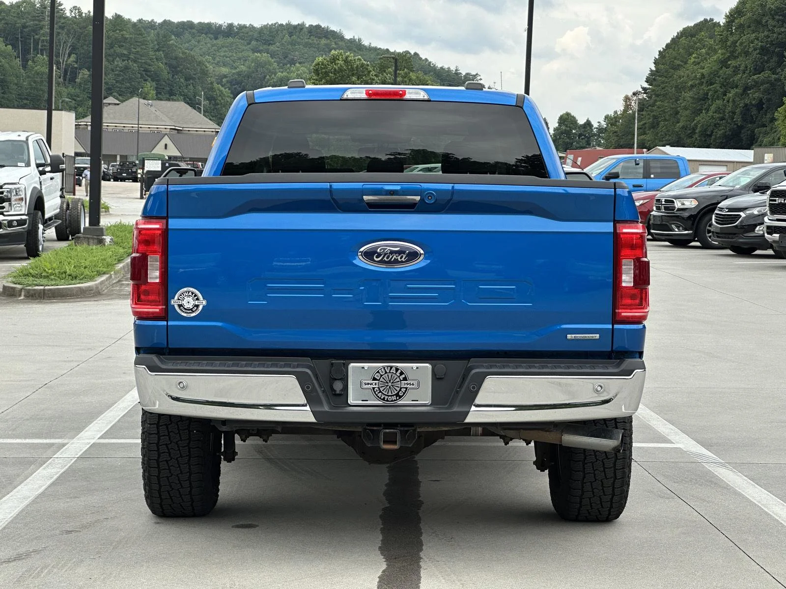 Used 2021 Velocity Blue Metallic Ford XLT image 6