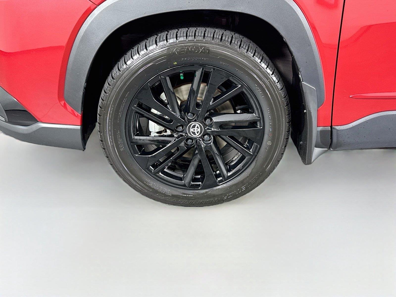 Certified Used 2024 Barcelona Red Metallic/Jet Black Toyota Hybrid Nightshade Edition image 38