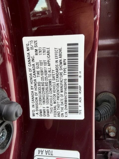 Used 2015 Red Honda EX-L image 33