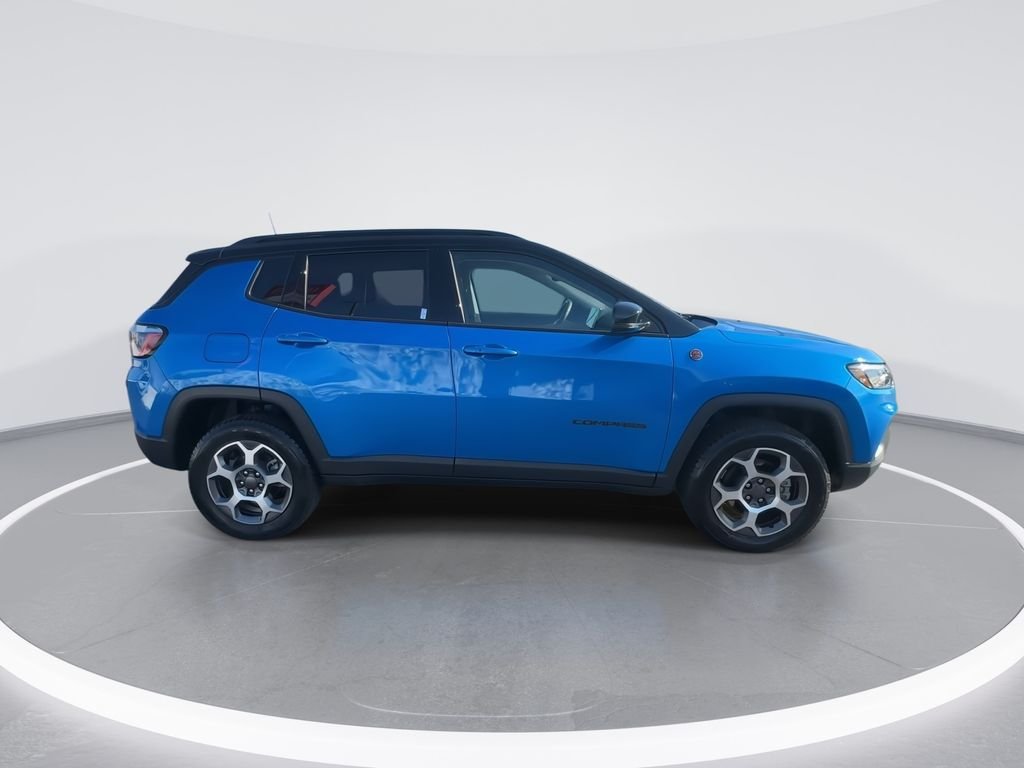 Certified Used 2022 Blue Jeep Trailhawk image 9