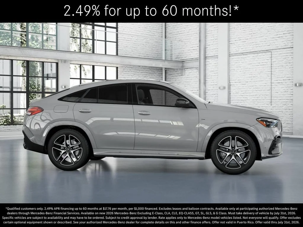 New 2026 MANUFAKTUR Alpine Grey Mercedes-Benz AMG® GLE 53 4MATIC+ Coupe image 57