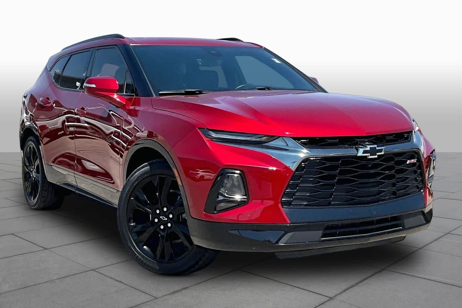 Certified Used 2021 Cherry Red Tintcoat Chevrolet RS image 3