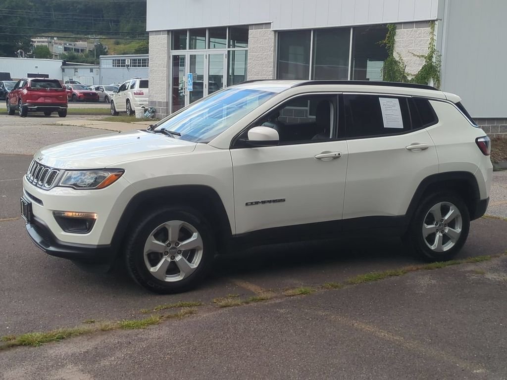Used 2018 Jeep Compass Latitude with VIN 3C4NJDBB9JT238443 for sale in Thomaston, CT