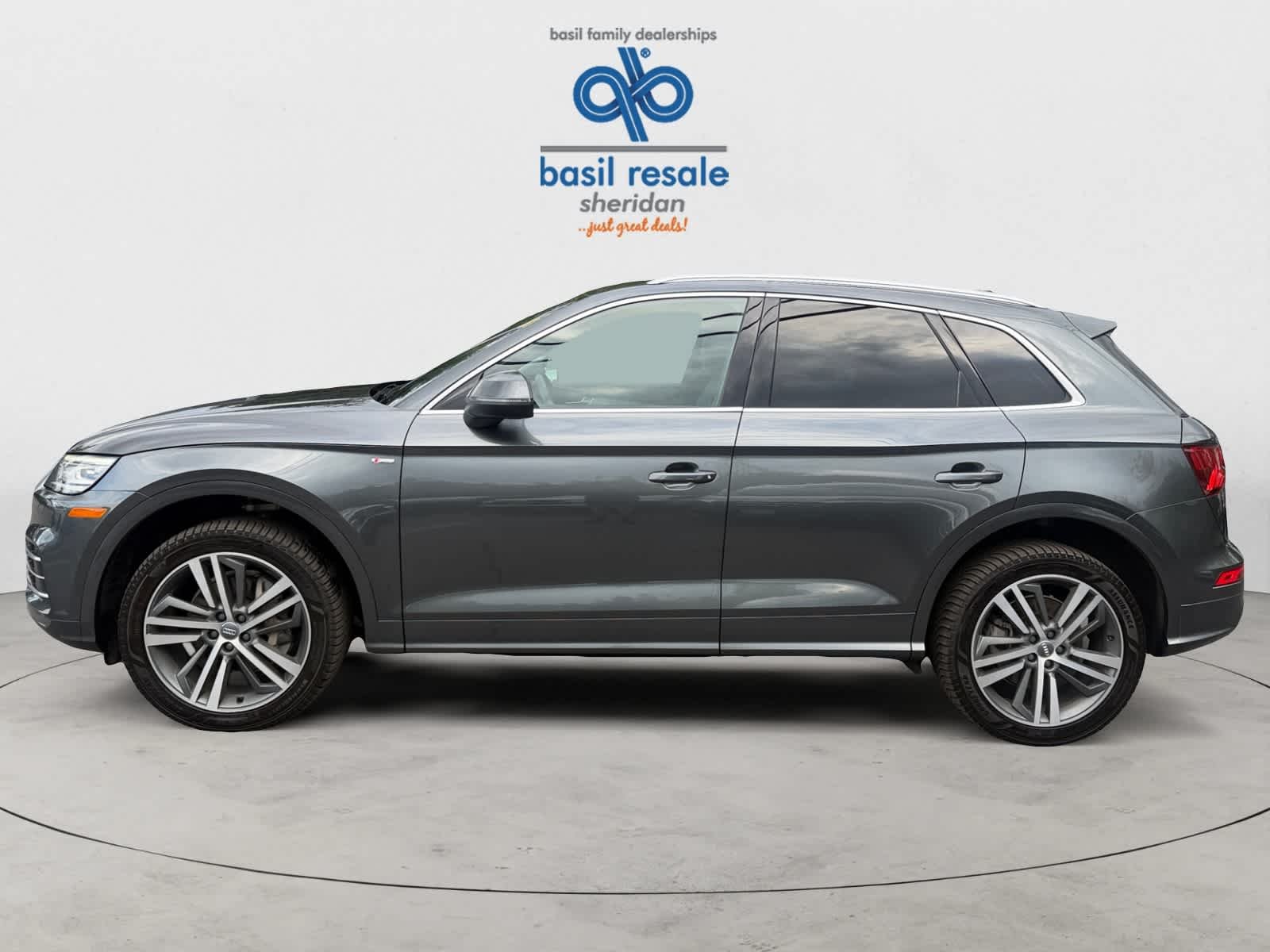 Used 2018 Monsoon Gray Metallic Audi Tech Premium Plus image 3