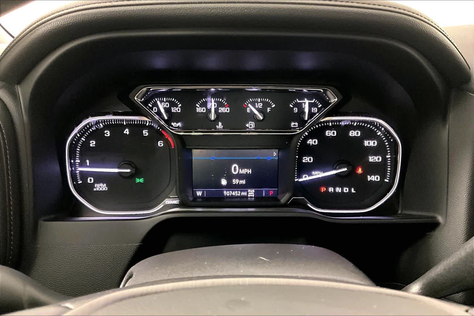 Used 2021 EBONY TWILIGHT METALLIC GMC AT4 image 25