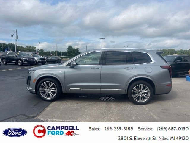 Used 2024 Silver Metallic Cadillac Premium Luxury image 6