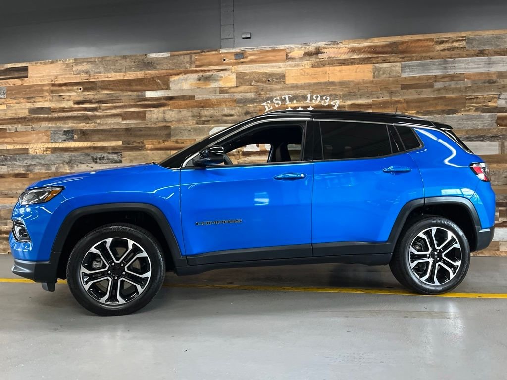 Used 2023 Laser Blue Jeep Limited image 67