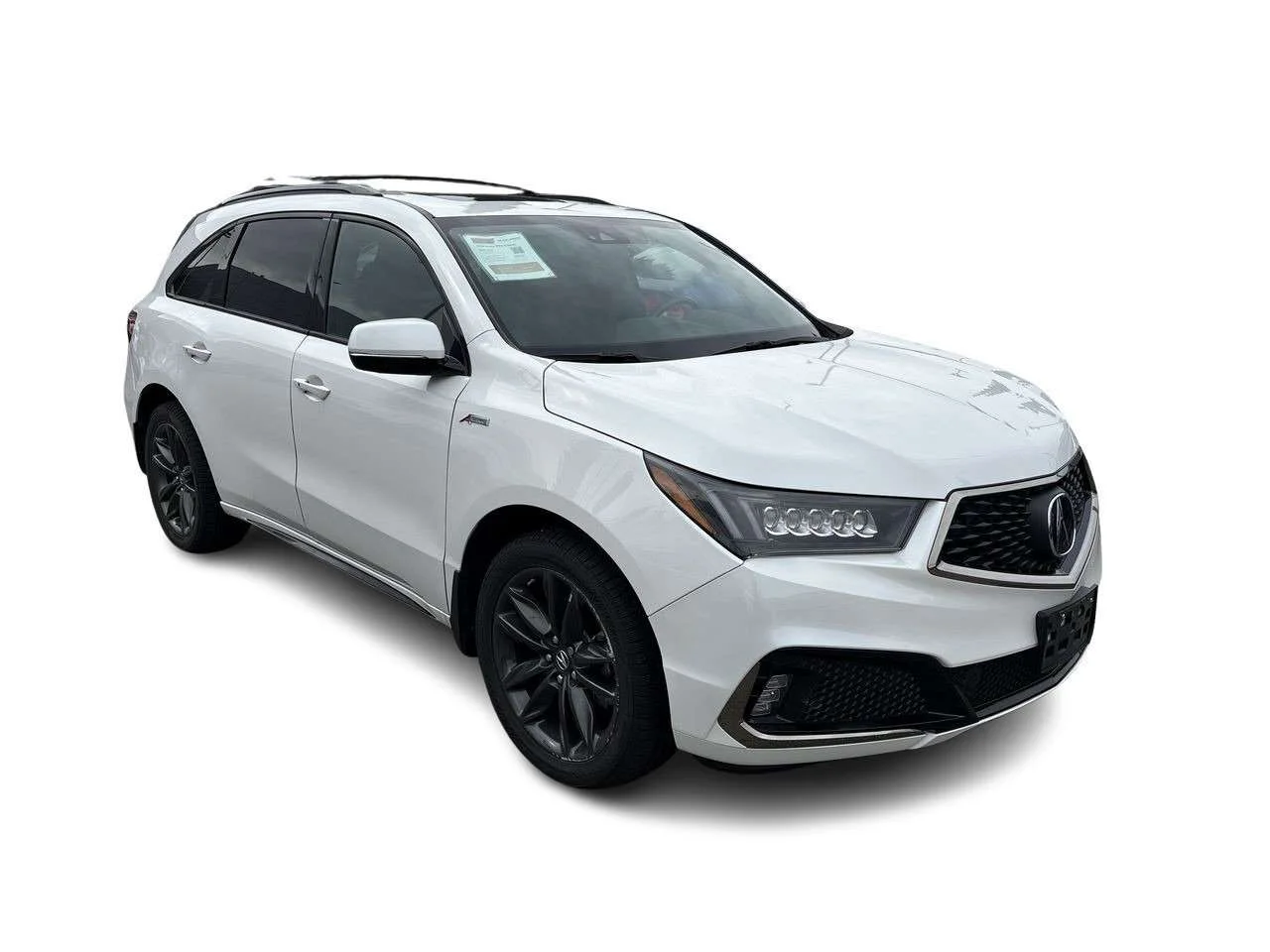 Used 2020 Platinum White Pearl Acura A-Spec Dilawri Certified   Local BC   Clean Title image 2