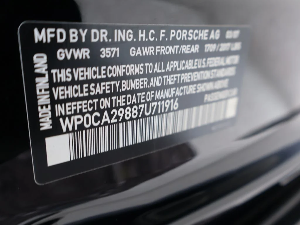 Used 2007  Porsche Base image 33