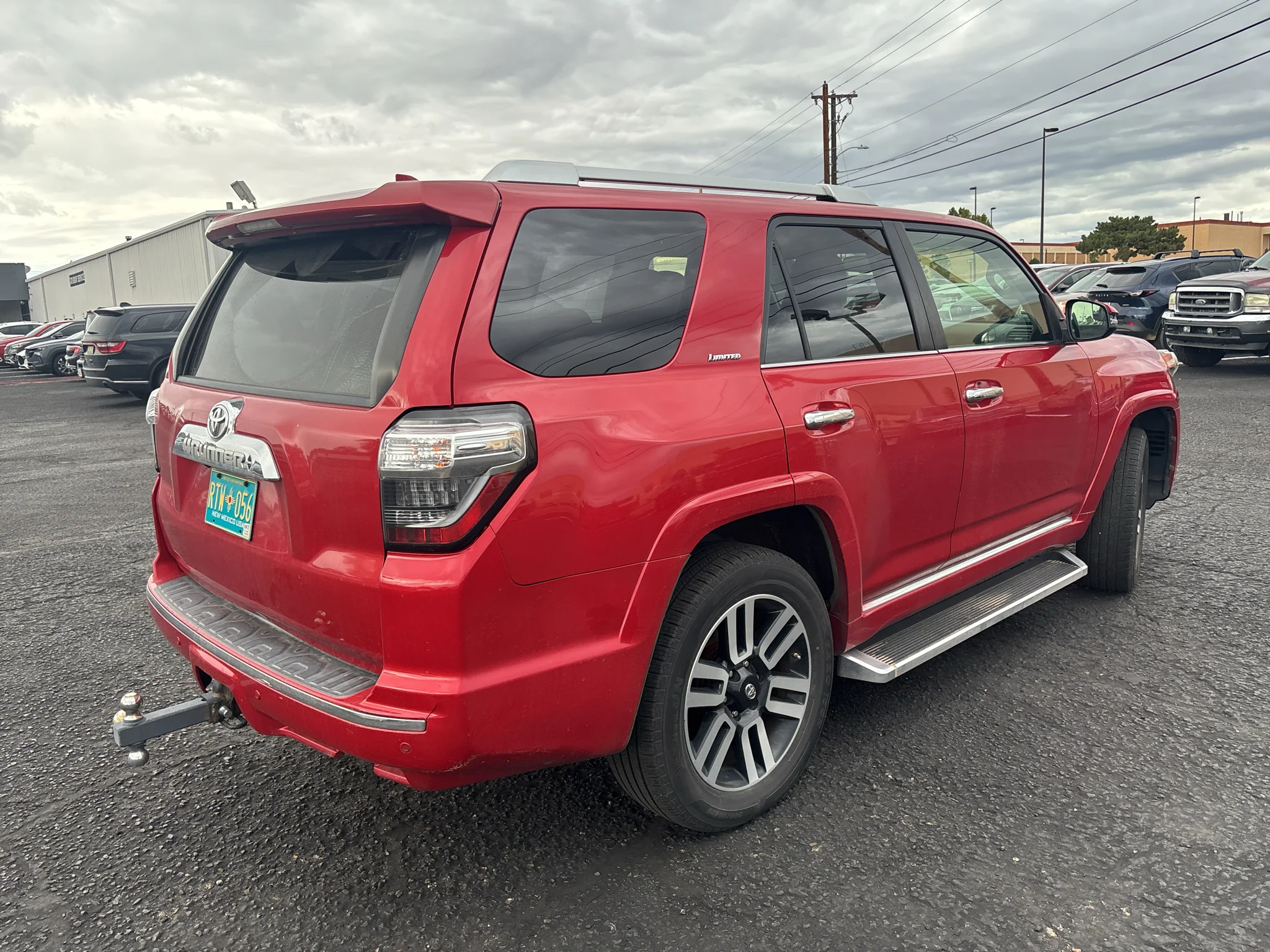 Used 2016 Barcelona Red Metallic Toyota Limited image 9