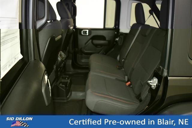 Used 2025 Black Clearcoat Jeep Rubicon image 8