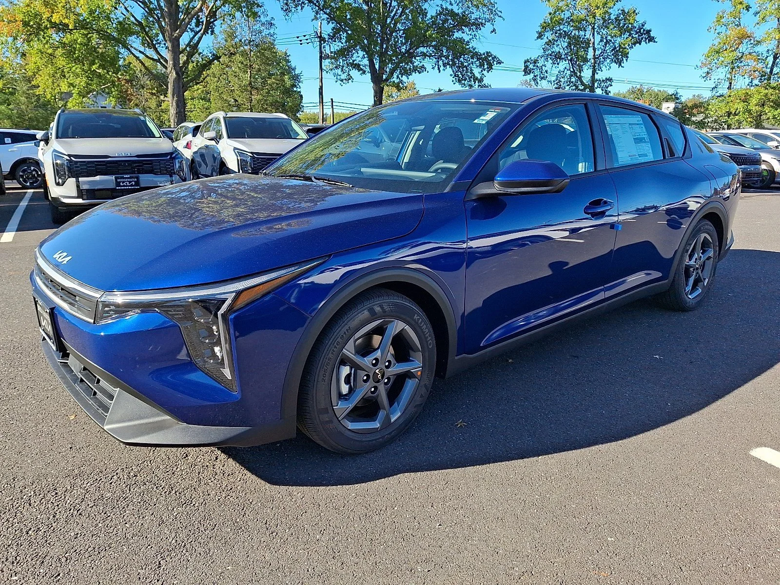 New 2026 Deep Sea Blue Kia LXS image 3