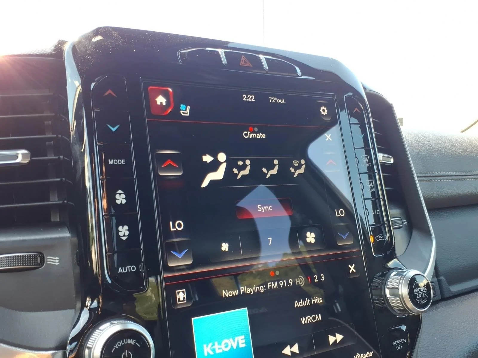 Used 2021 Patriot Blue Pearlcoat Ram Laramie image 25