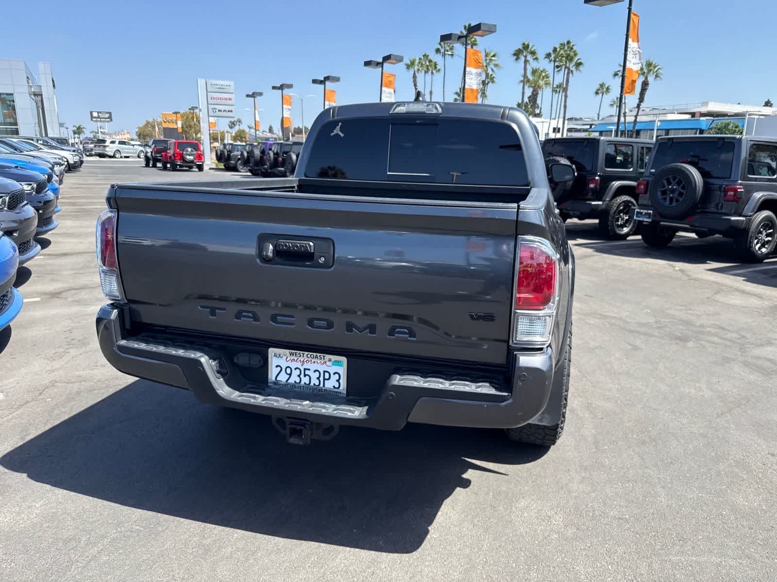 Used 2021 Magnetic Gray Metallic Toyota TRD Sport image 15