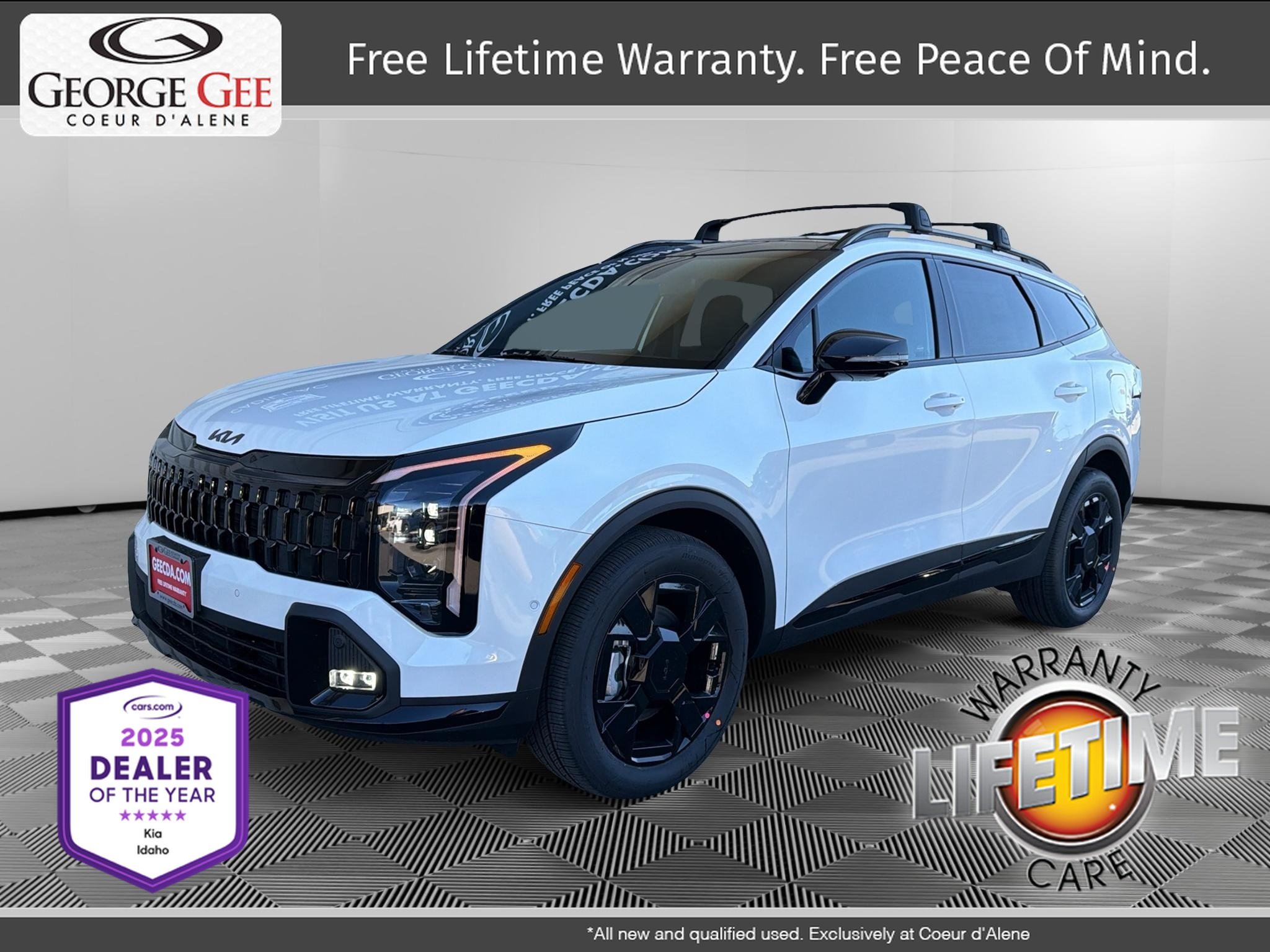 New 2027 Snow White Pearl Kia X-Line image 1