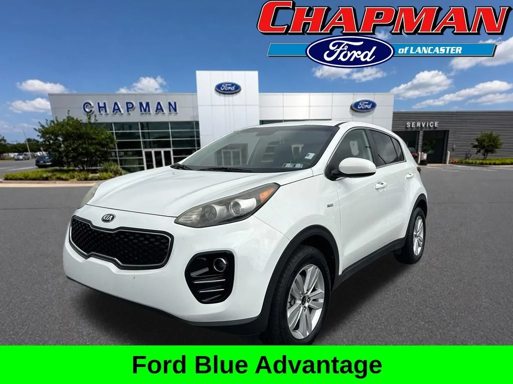 Used 2018 Clear White Kia LX image 1