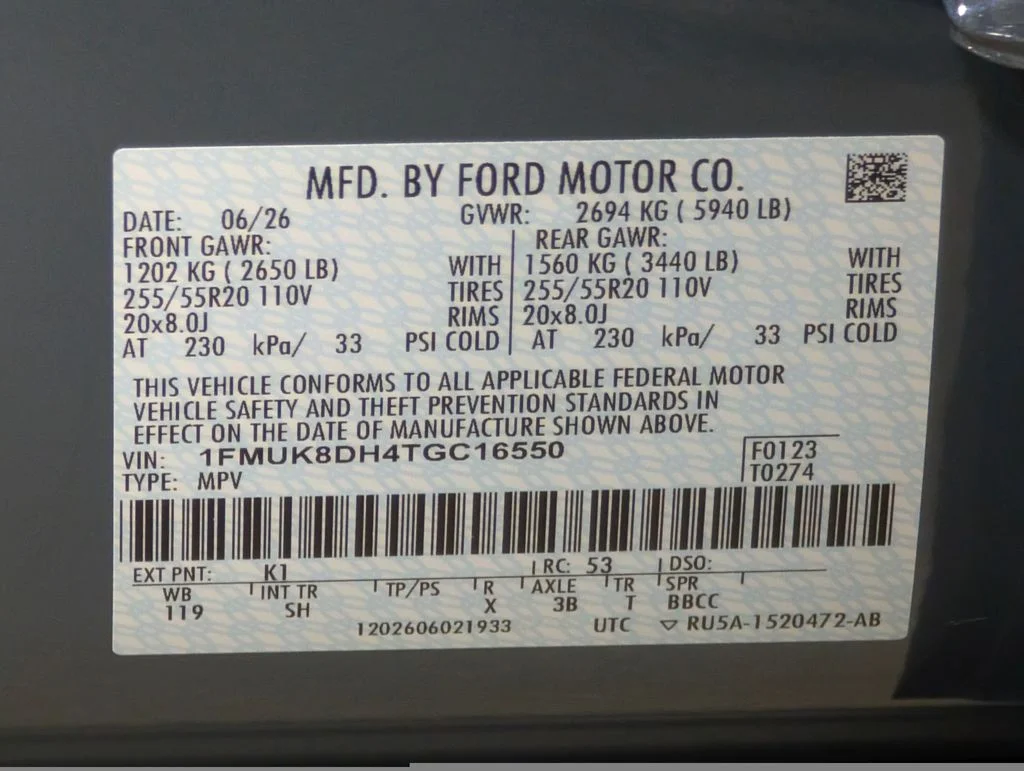 New 2026 Vapor Blue Metallic Ford Active image 23